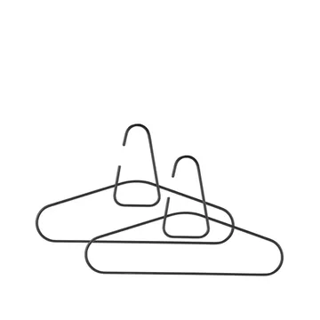 Cabide A-Hanger - preto, 2 unidades - Zone Denmark