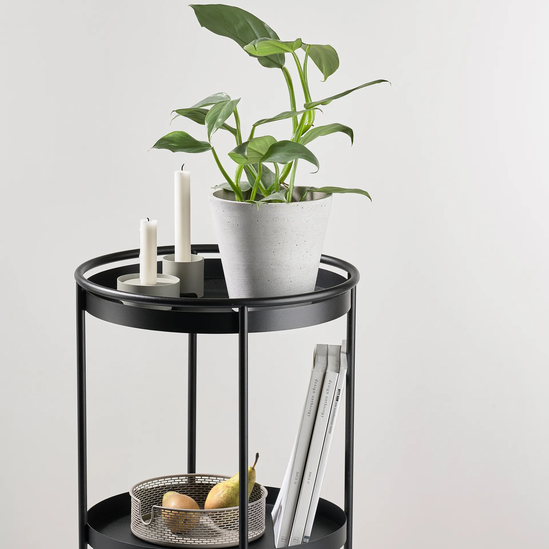 Carrinho de bar Rocks, preto Zone Denmark