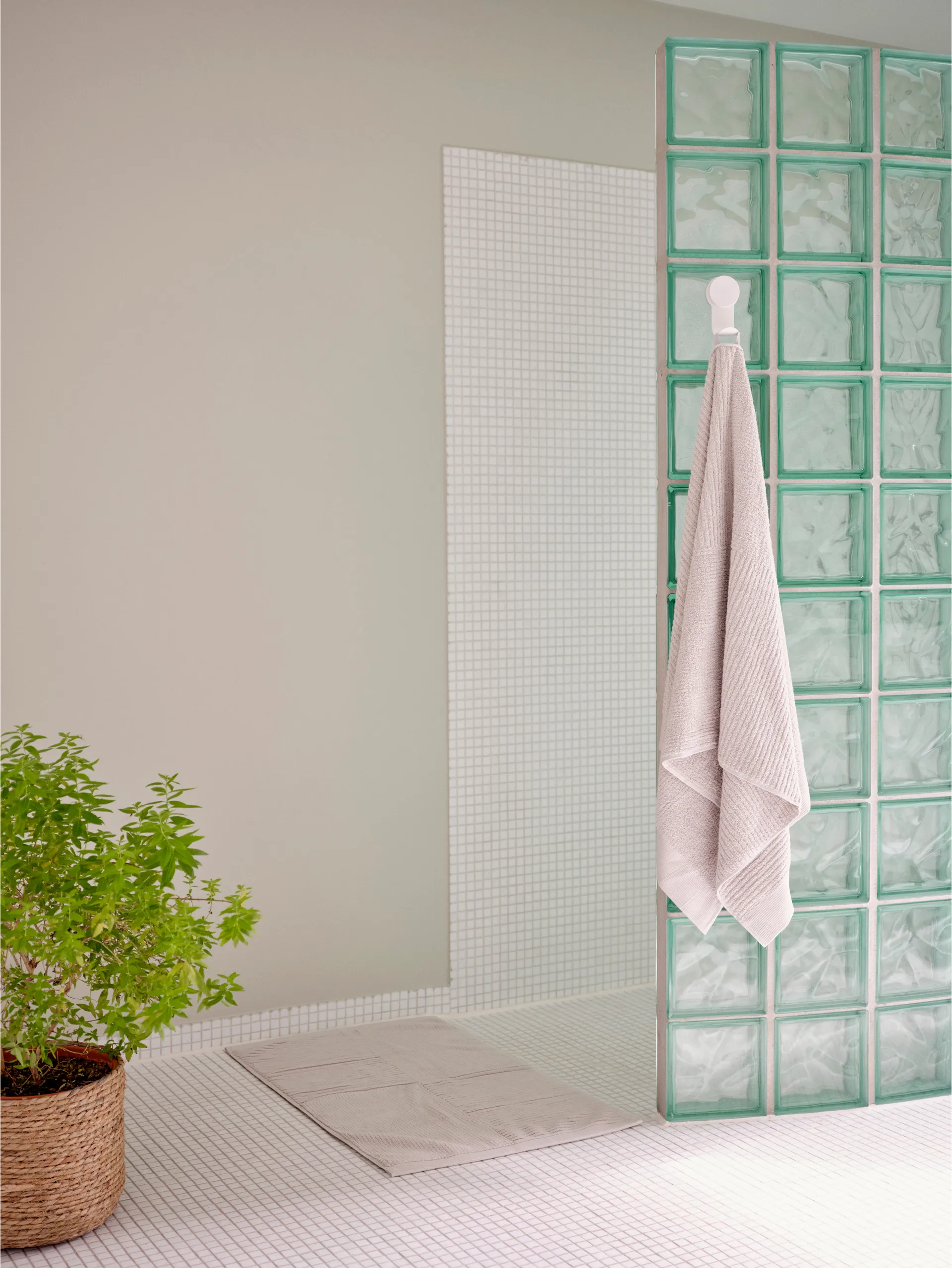 Classic tapete de banho 50x80 cm, Cinza claro Zone Denmark