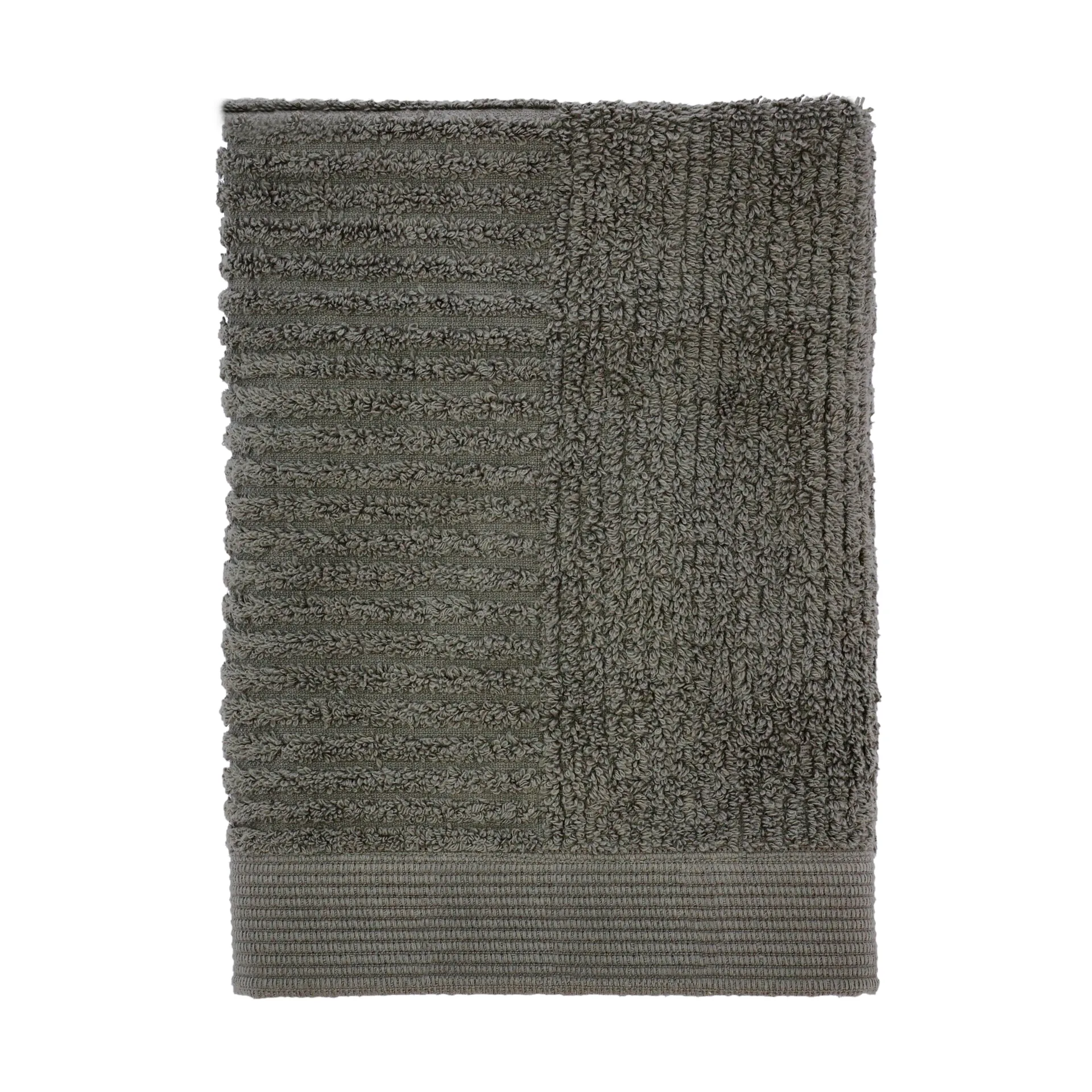 Classic toalha 50x70 cm, Olive green Zone Denmark