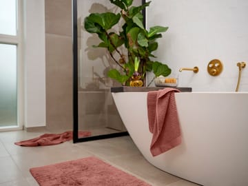 Classic toalha 50x70 cm - Pêssego vermelho - Zone Denmark