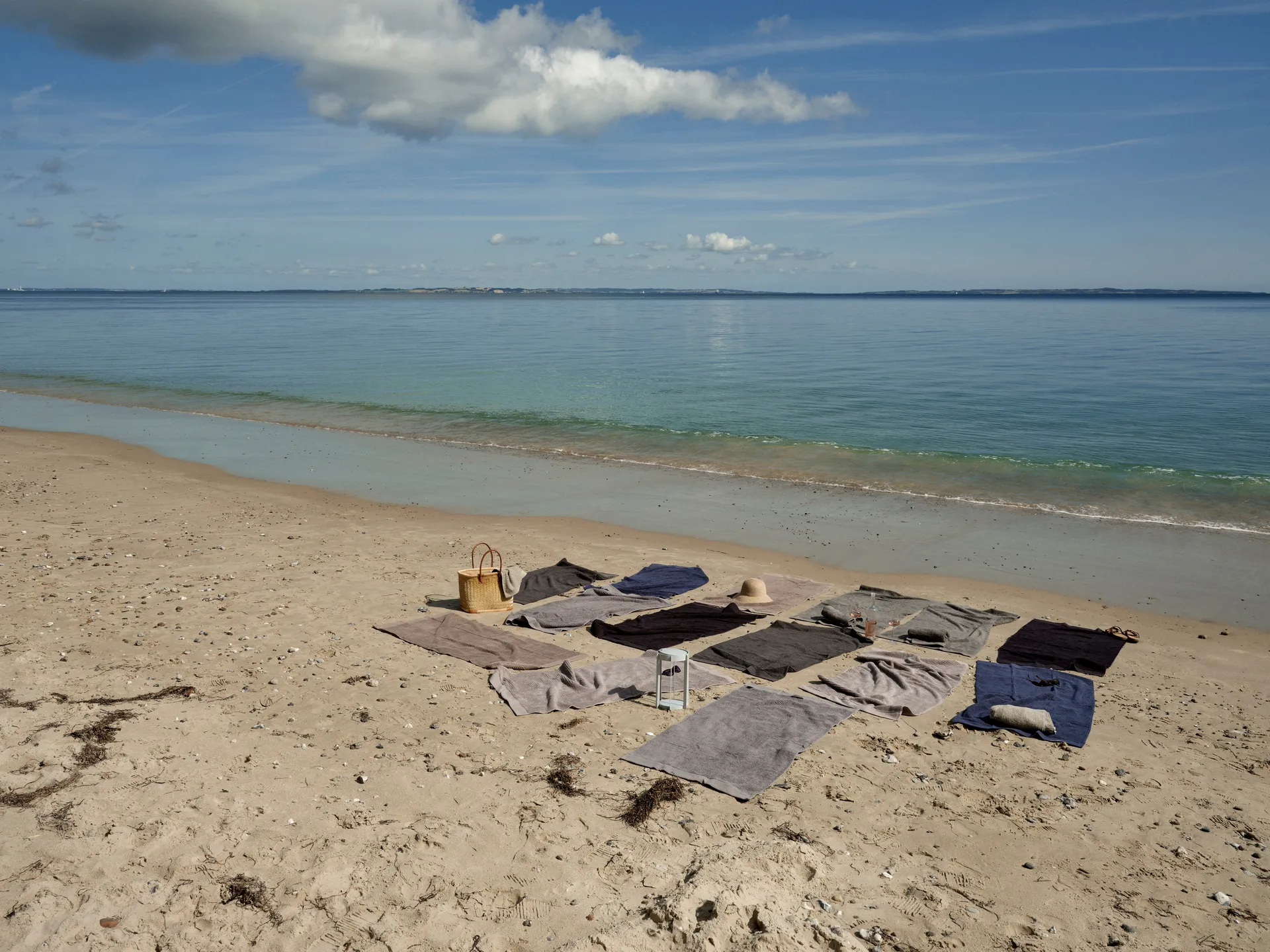 Classic toalha de banho 70x140 cm, Verde oliva Zone Denmark