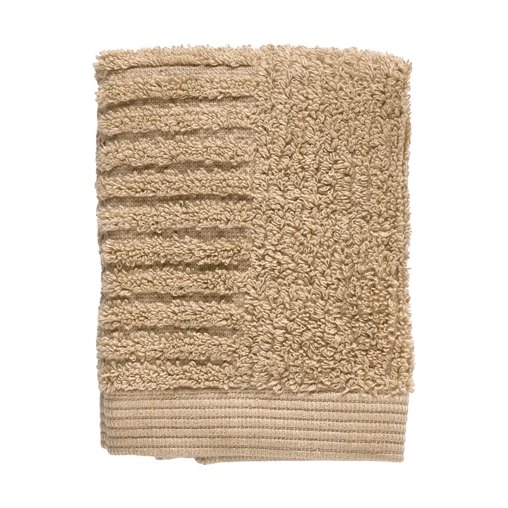 Classic toalha de rosto 30x30 cm - Camelo - Zone Denmark