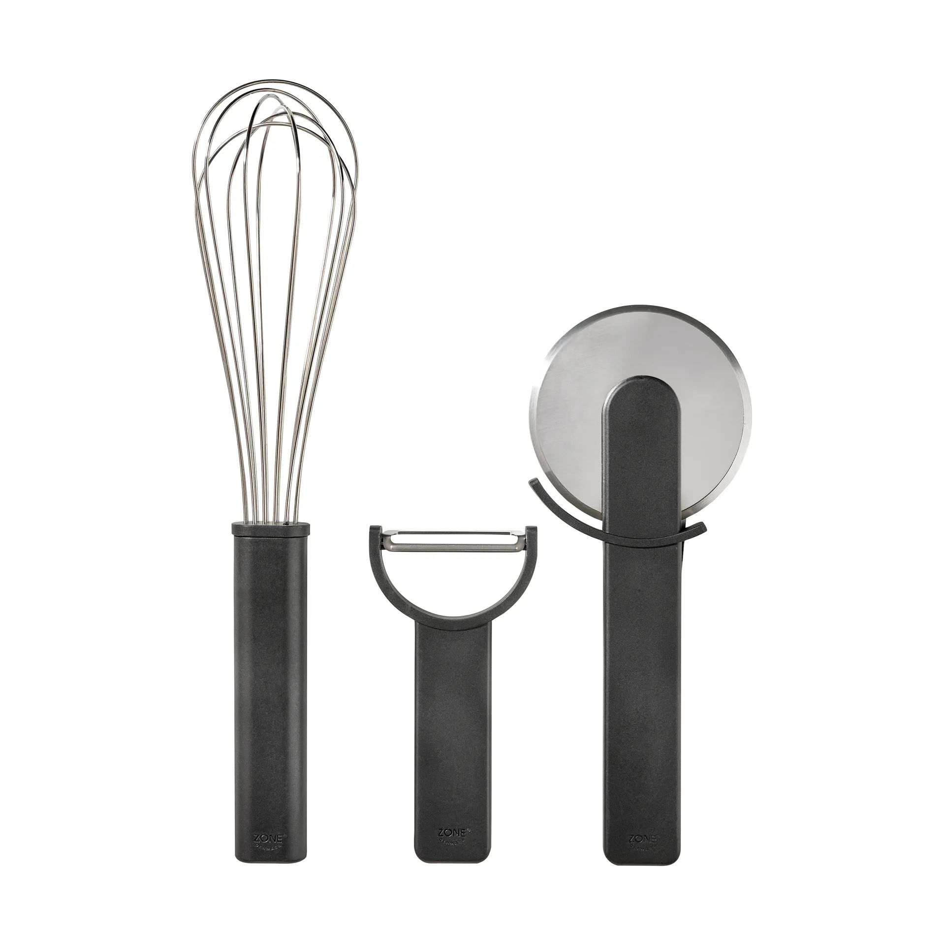 Conjunto de utensílios de cozinha Singles 3 peças, Preto Zone Denmark