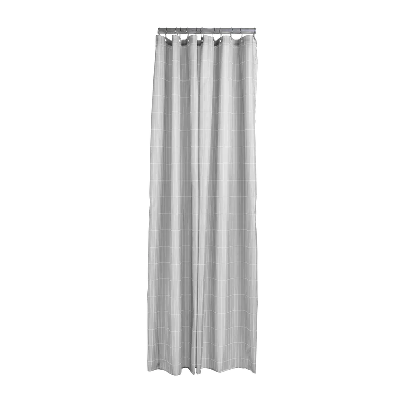 Cortina de chuveiro Tiles 180x200 cm, Soft grey Zone Denmark