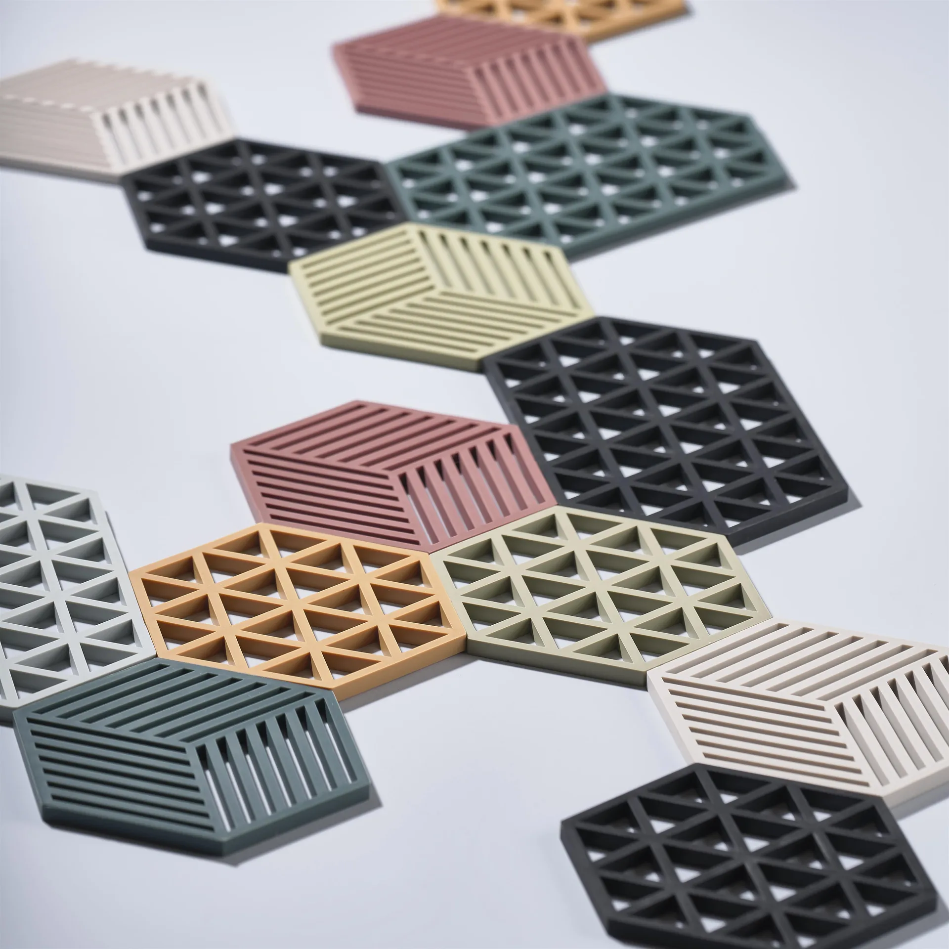 Descanso para panela Triangle, cool grey Zone Denmark