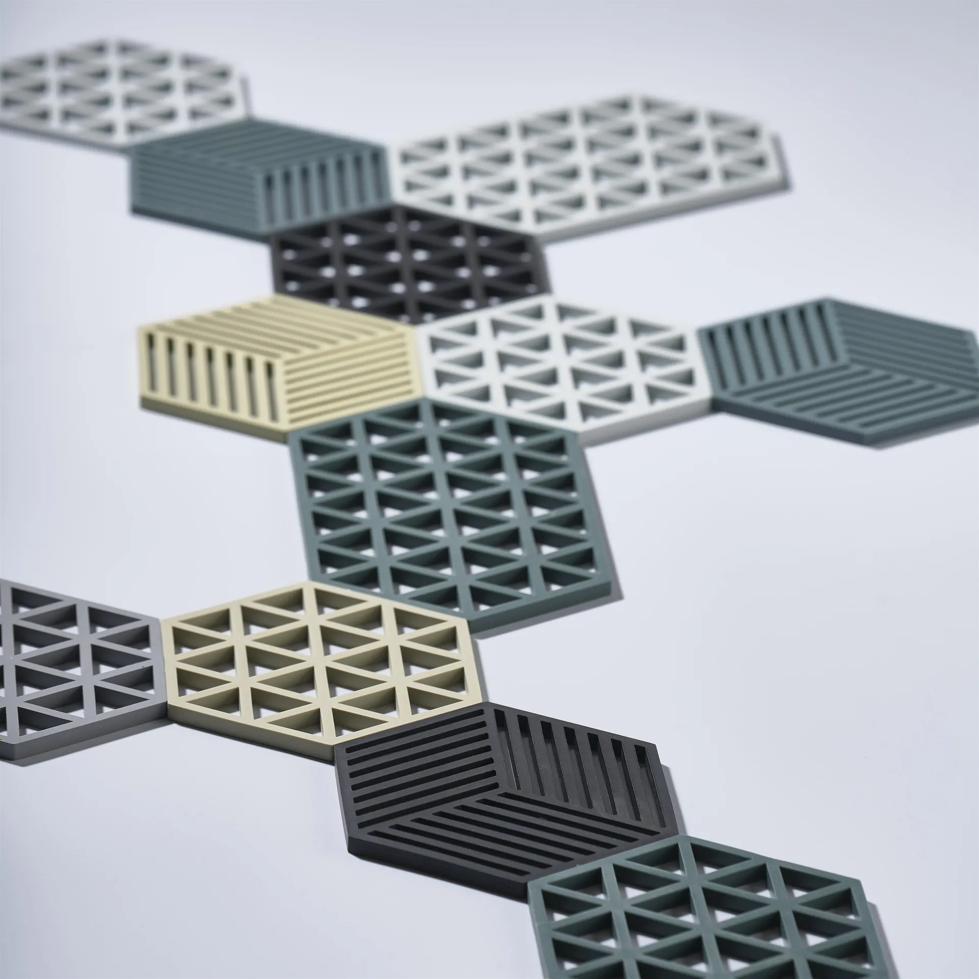 Descanso para panela Triangle, cool grey Zone Denmark