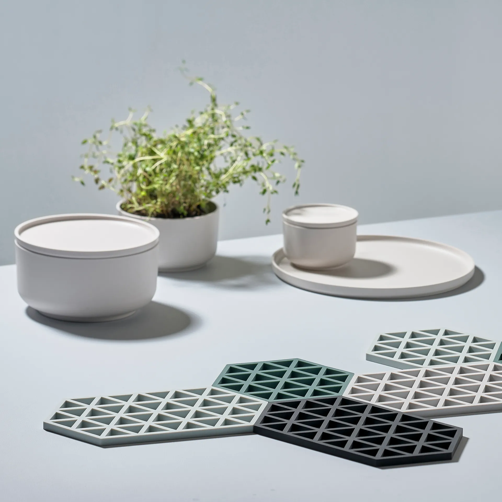 Descanso para panela Triangle, nordic sky (azul) Zone Denmark