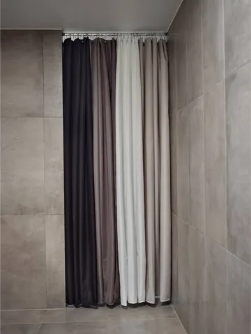Lux cortina de duche - Taupe, 180x220 cm - Zone Denmark