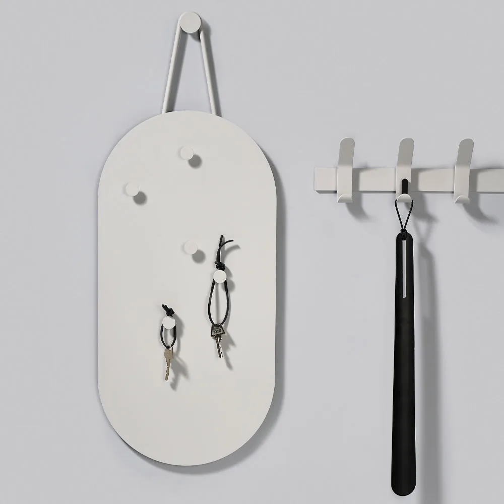 Quadro de avisos A-Bulletin Board, cinzento soft, incluí ímanes  Zone Denmark