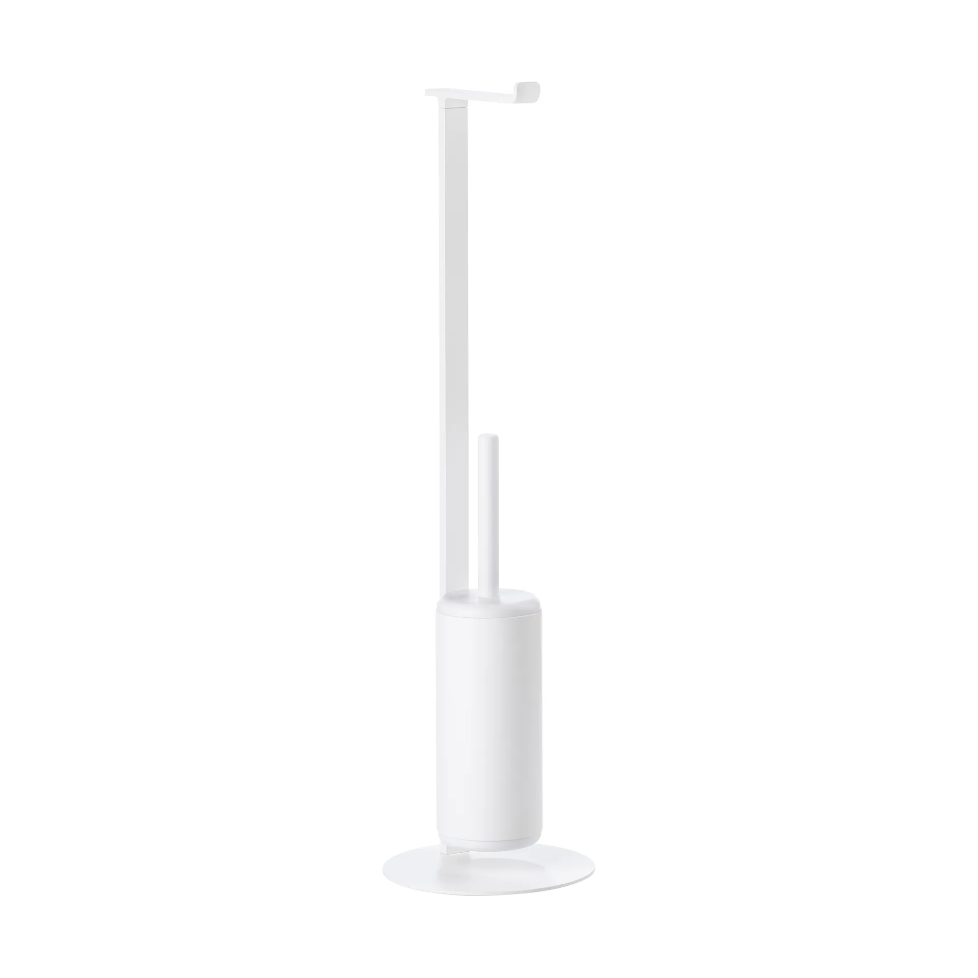 Rim suporte de papel higiénico com escova, Branco Zone Denmark