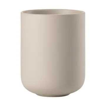 Sensu copo para escova de dentes Ø7,4x9,5 cm - Areia - Zone Denmark