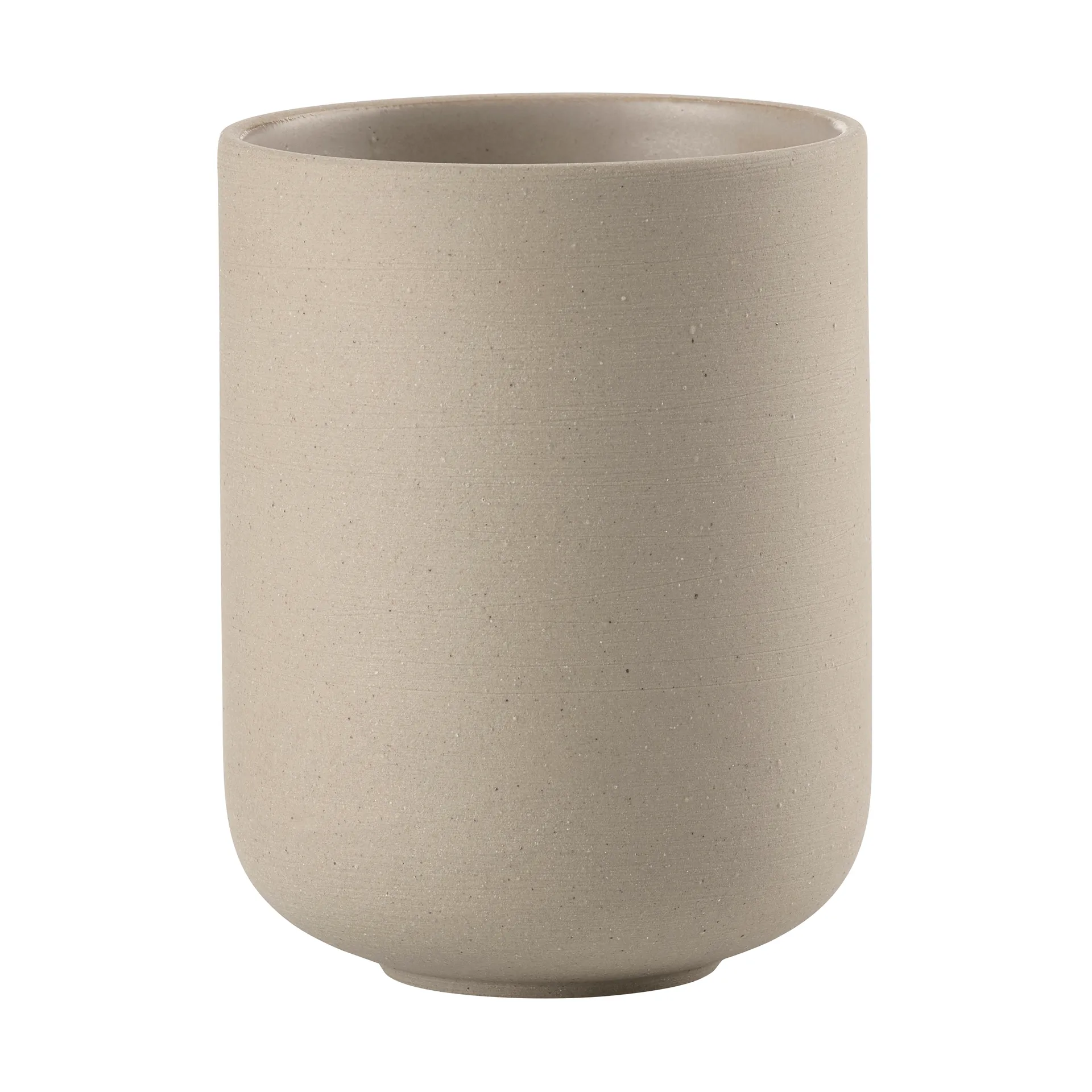 Sensu copo para escova de dentes Ø7,4x9,5 cm, Taupe Zone Denmark