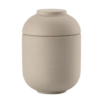 Sensu jarra com tampa Ø6,5x9 cm - Taupe - Zone Denmark