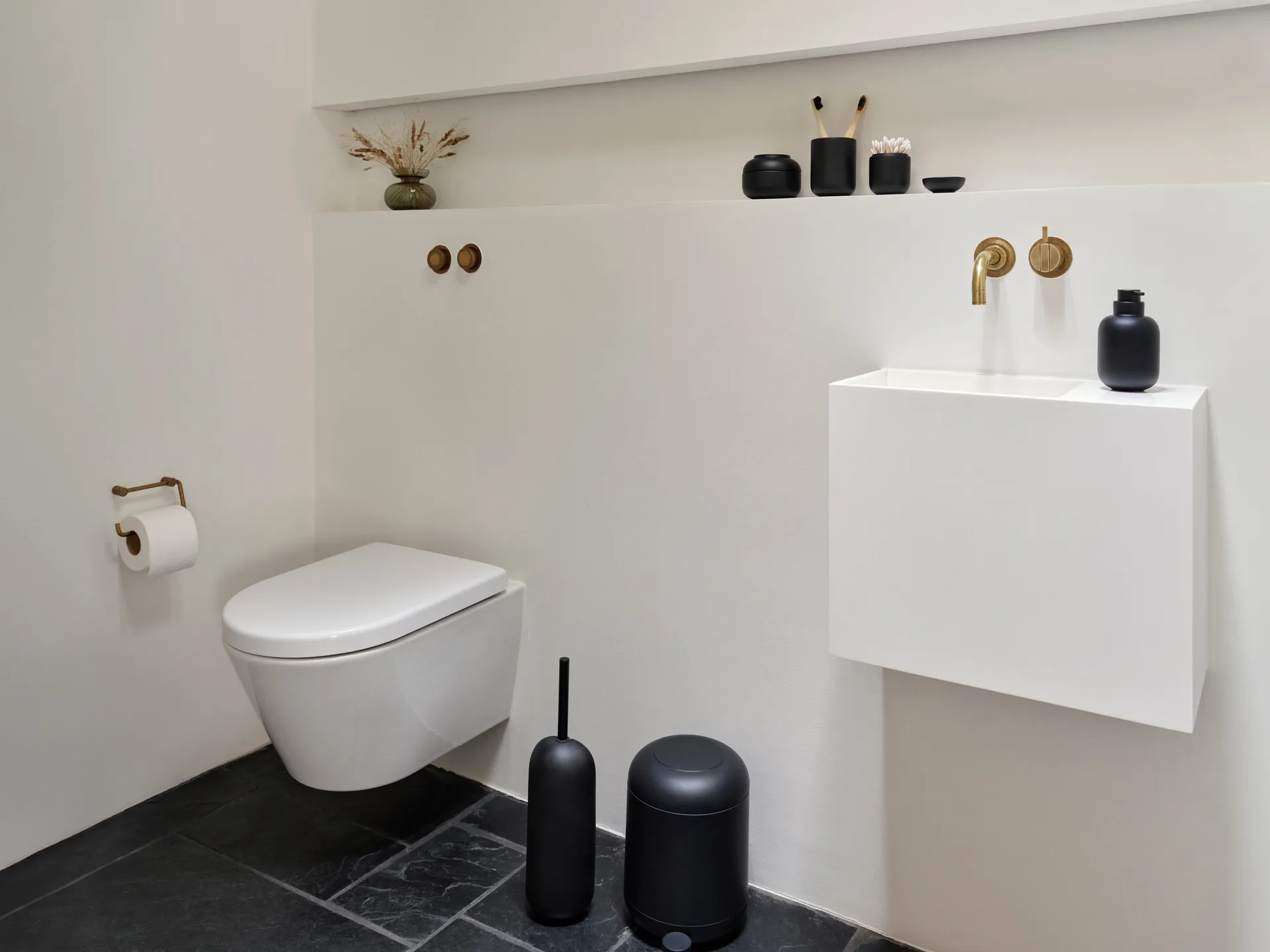 Sensu lixeira com pedal 4 L, Preto Zone Denmark