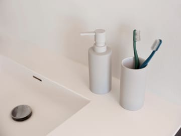 Solo copo de escova de dentes  - Cinza claro - Zone Denmark