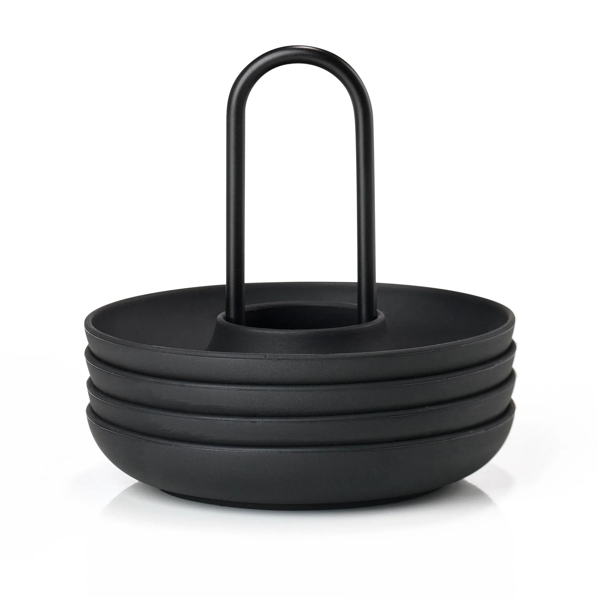 Suporte de ovo Singles, 4 unid., Preto Zone Denmark