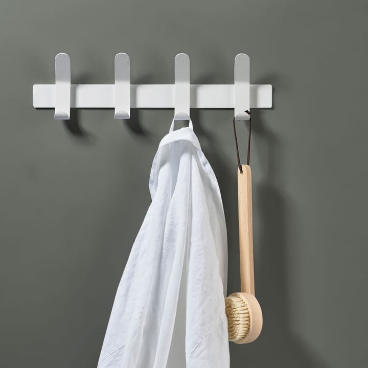 Suporte ganchos A-Rack , 4 ganchos, branco Zone Denmark