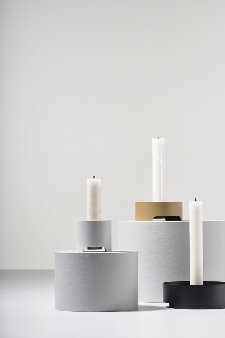 Suportes de vela Singles Ø9 cm, Preto Zone Denmark