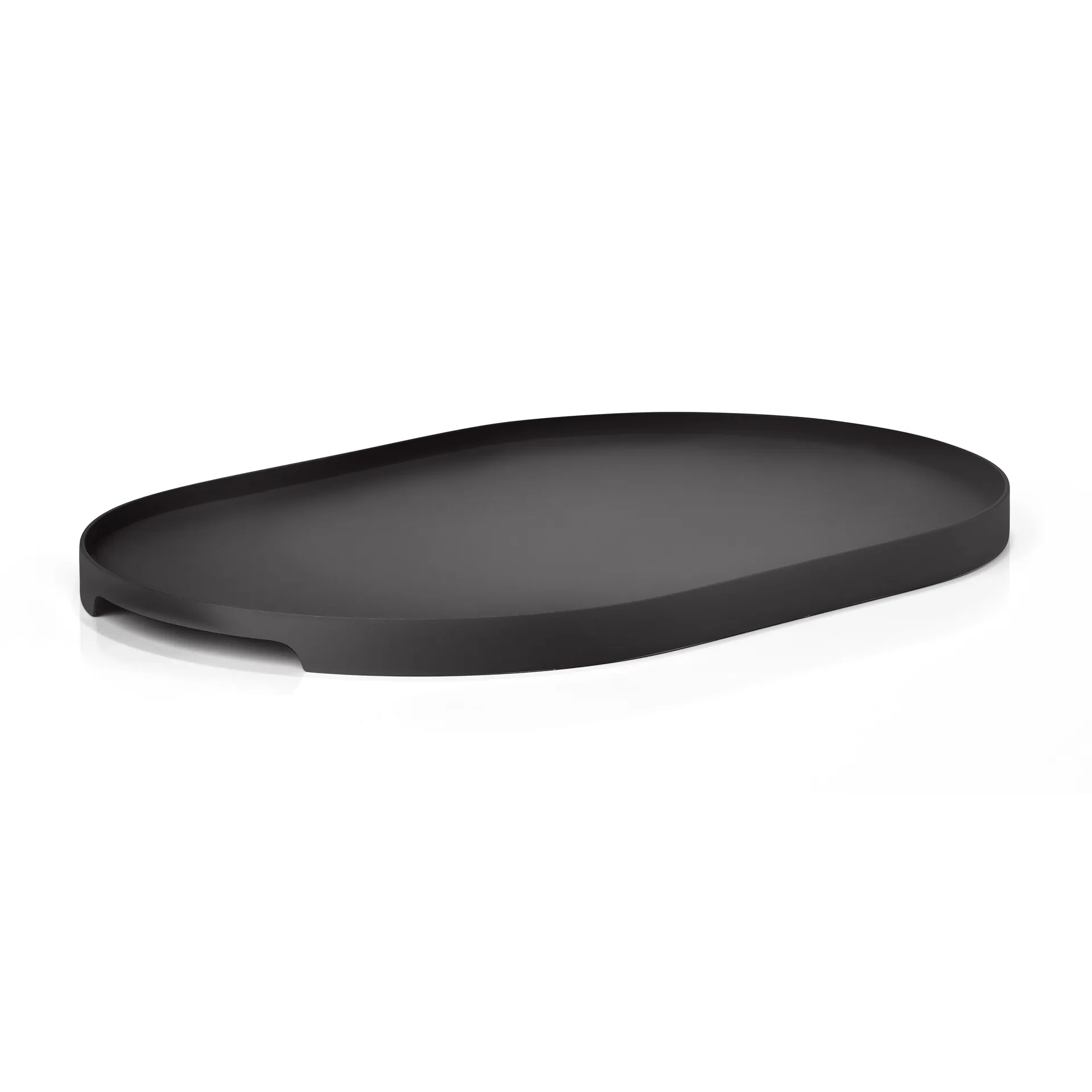 Tabuleiro oval Singles 23x35 cm, Preto Zone Denmark
