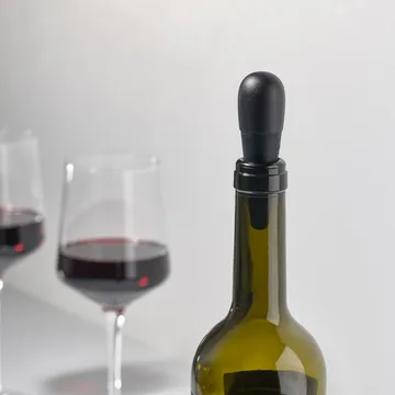 Tampa de vinho Rocks 2,5x8,5 cm - preto - Zone Denmark
