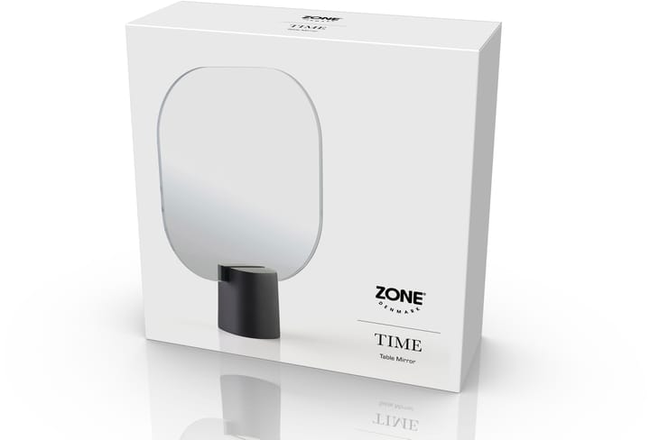 Time espelho de mesa 26,5 cm, Black Zone Denmark