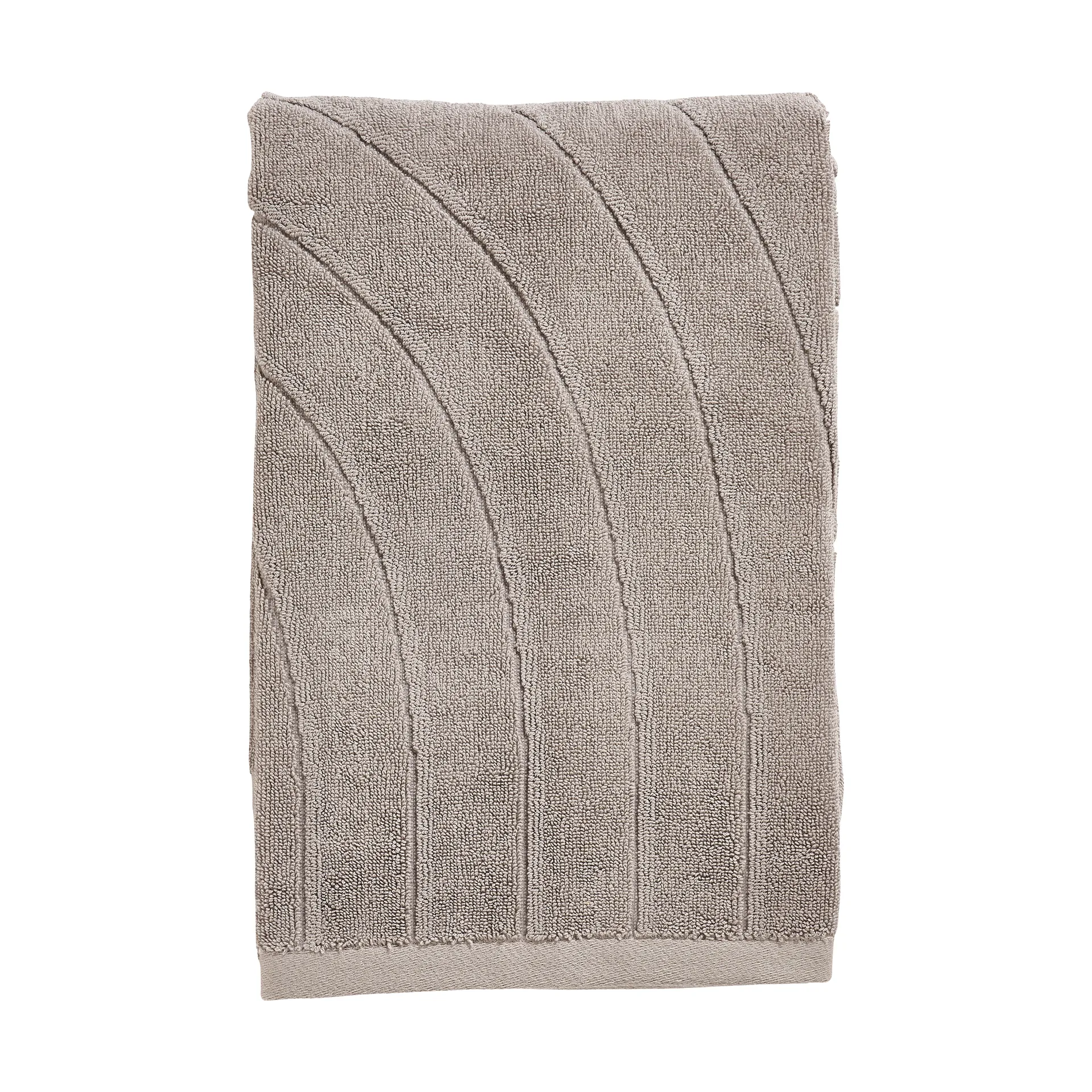 Time toalha de banho 70x140 cm, Cinza quente Zone Denmark