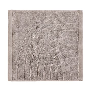 Time toalha de rosto 30x30 cm - Cinza quente - Zone Denmark