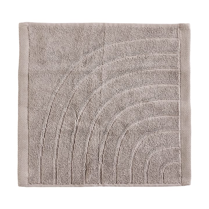 Time toalha de rosto 30x30 cm, Cinza quente Zone Denmark