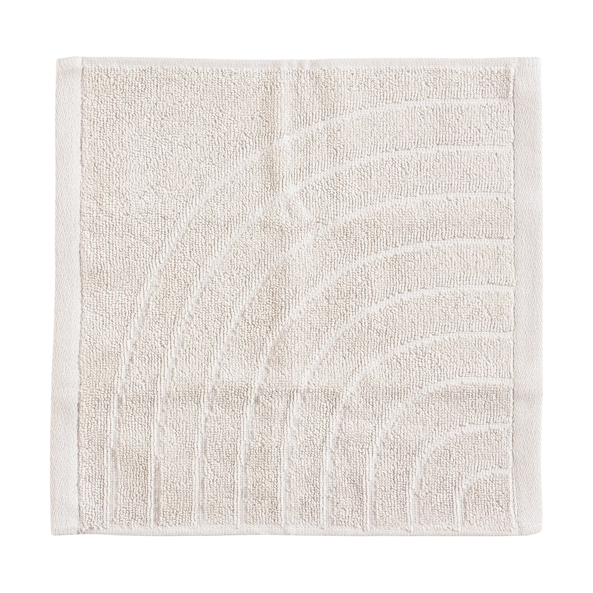 Time toalha de rosto 30x30 cm, Cinza suave Zone Denmark