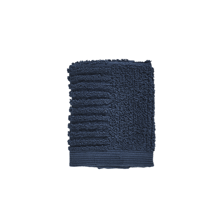 Toalha de rosto Classic 30x30 cm - Dark blue - Zone Denmark