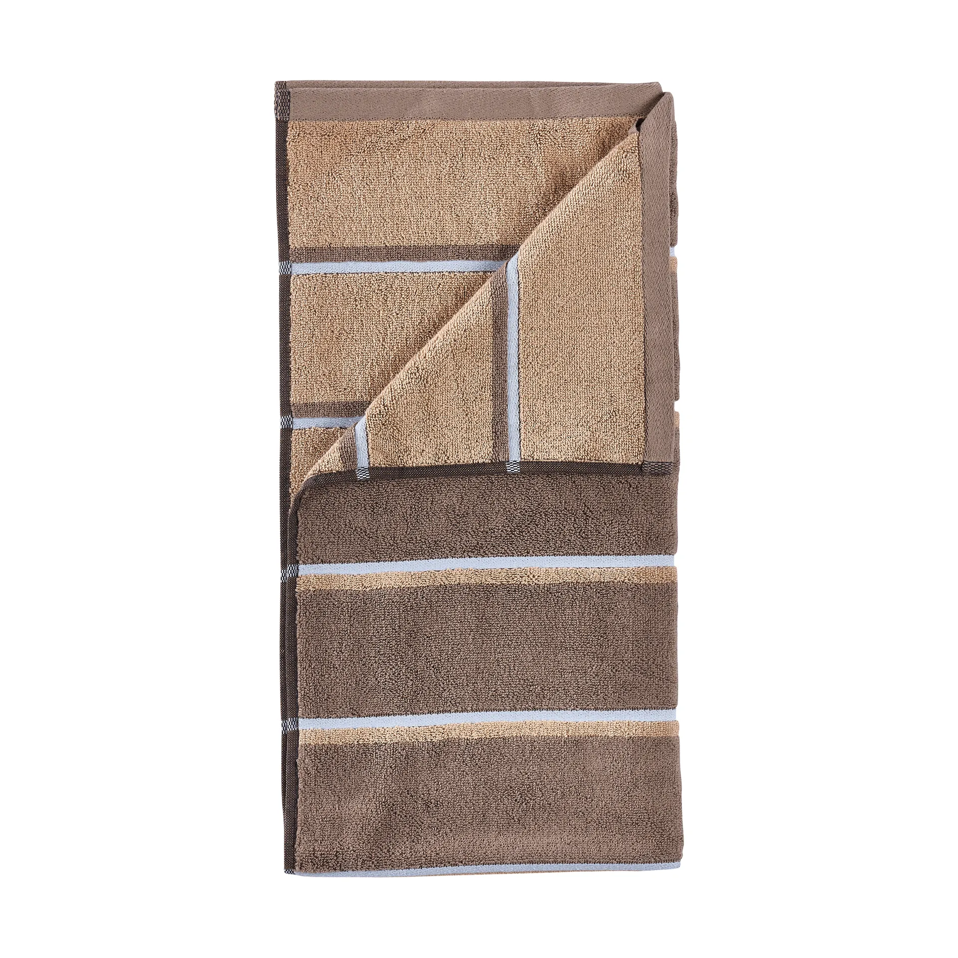 Toalha de sauna, Taupe-camel-sky blue, 50x100 cm Zone Denmark
