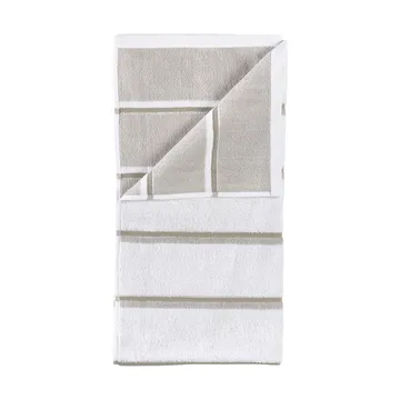 Toalha de sauna - White-soft grey-eucalyptus, 50x100 cm - Zone Denmark