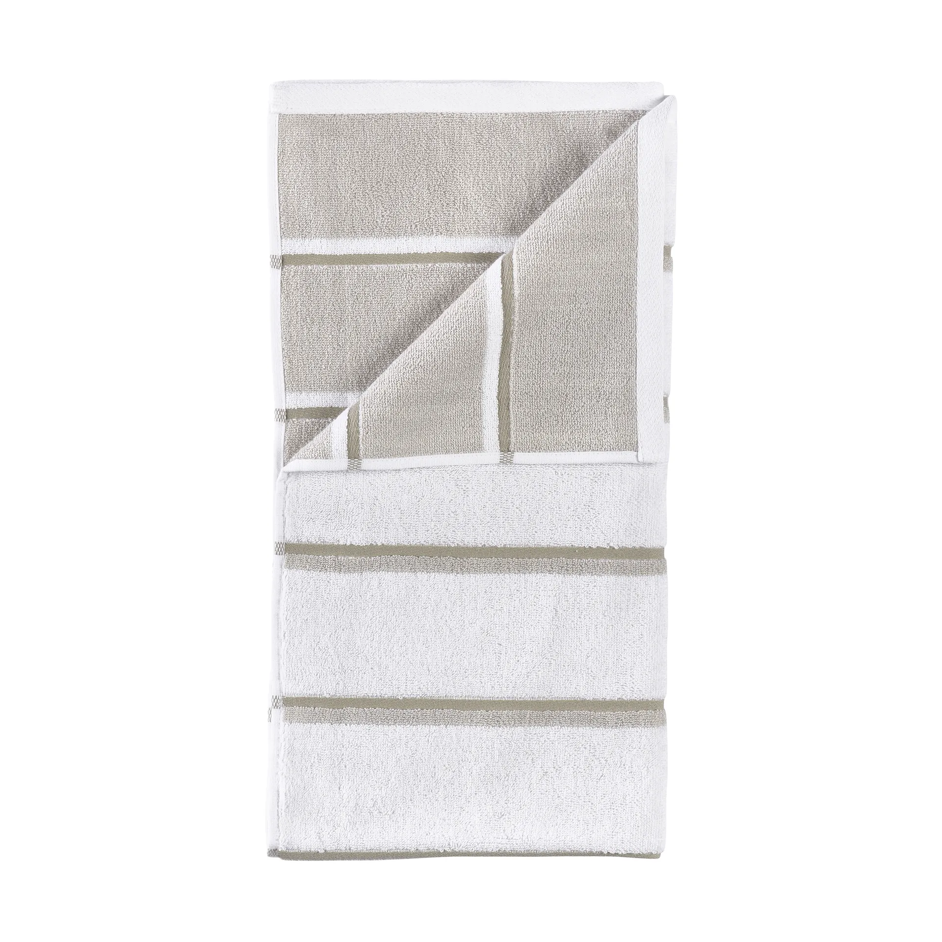 Toalha de sauna, White-soft grey-eucalyptus, 70x140 cm Zone Denmark
