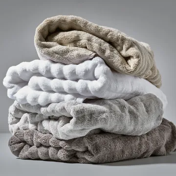 Toalhas de banho INU 70x140 cm - branco - Zone Denmark