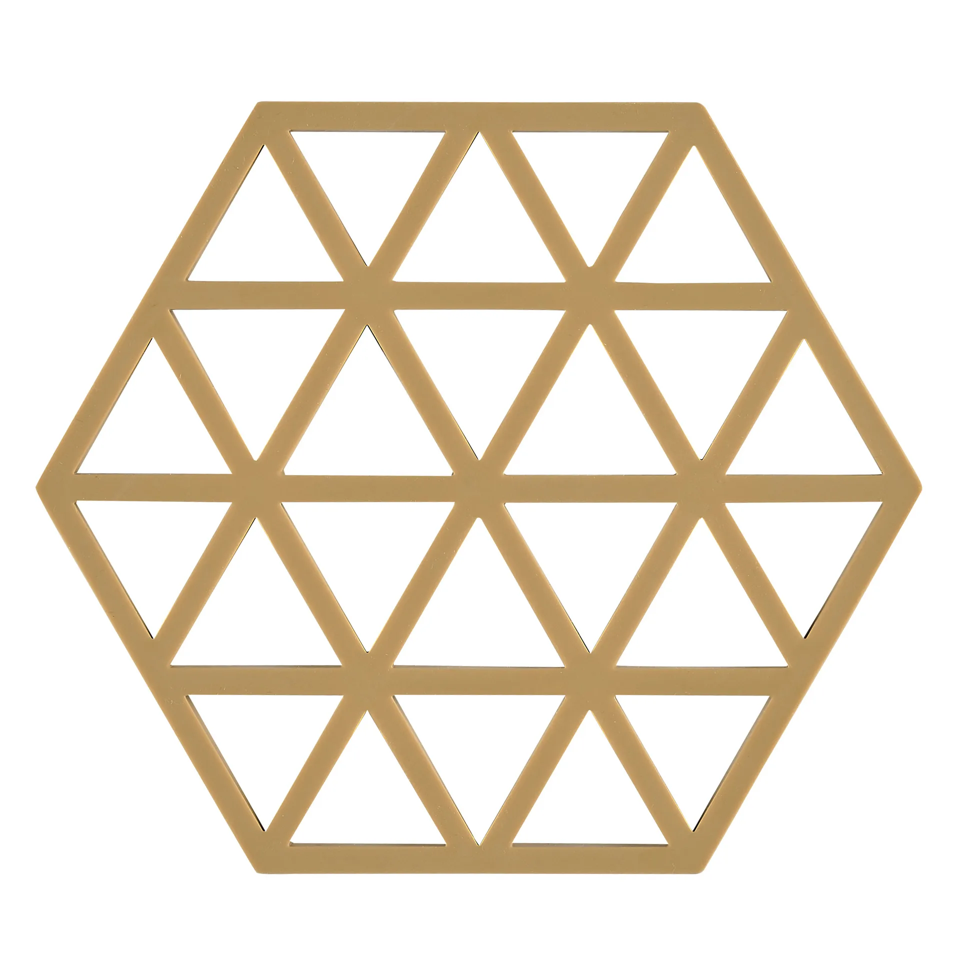 Tripé Triangles 14x16 cm, khaki Zone Denmark