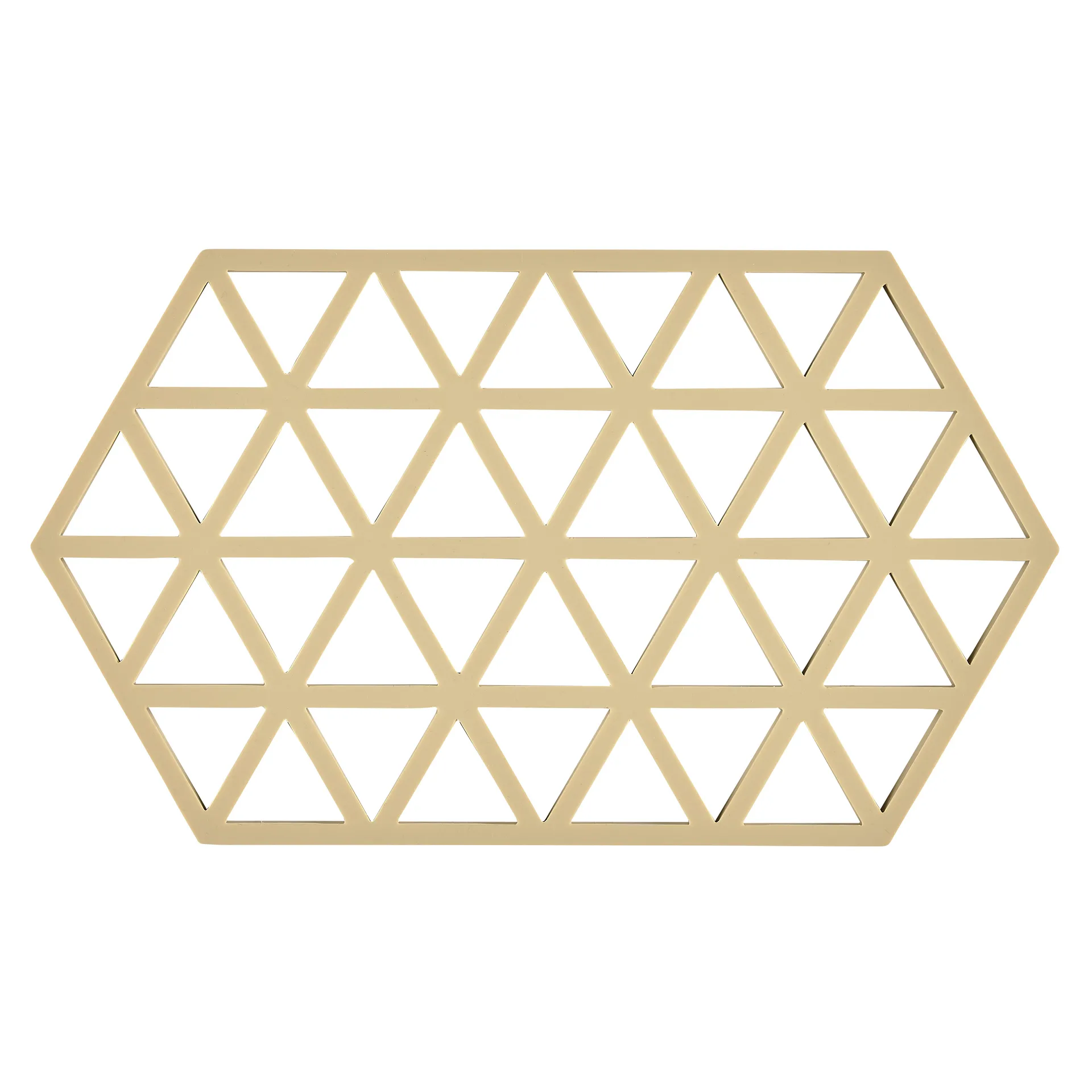Tripé Triangles 14x24 cm, warm sand Zone Denmark