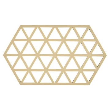 Tripé Triangles 14x24 cm - warm sand - Zone Denmark
