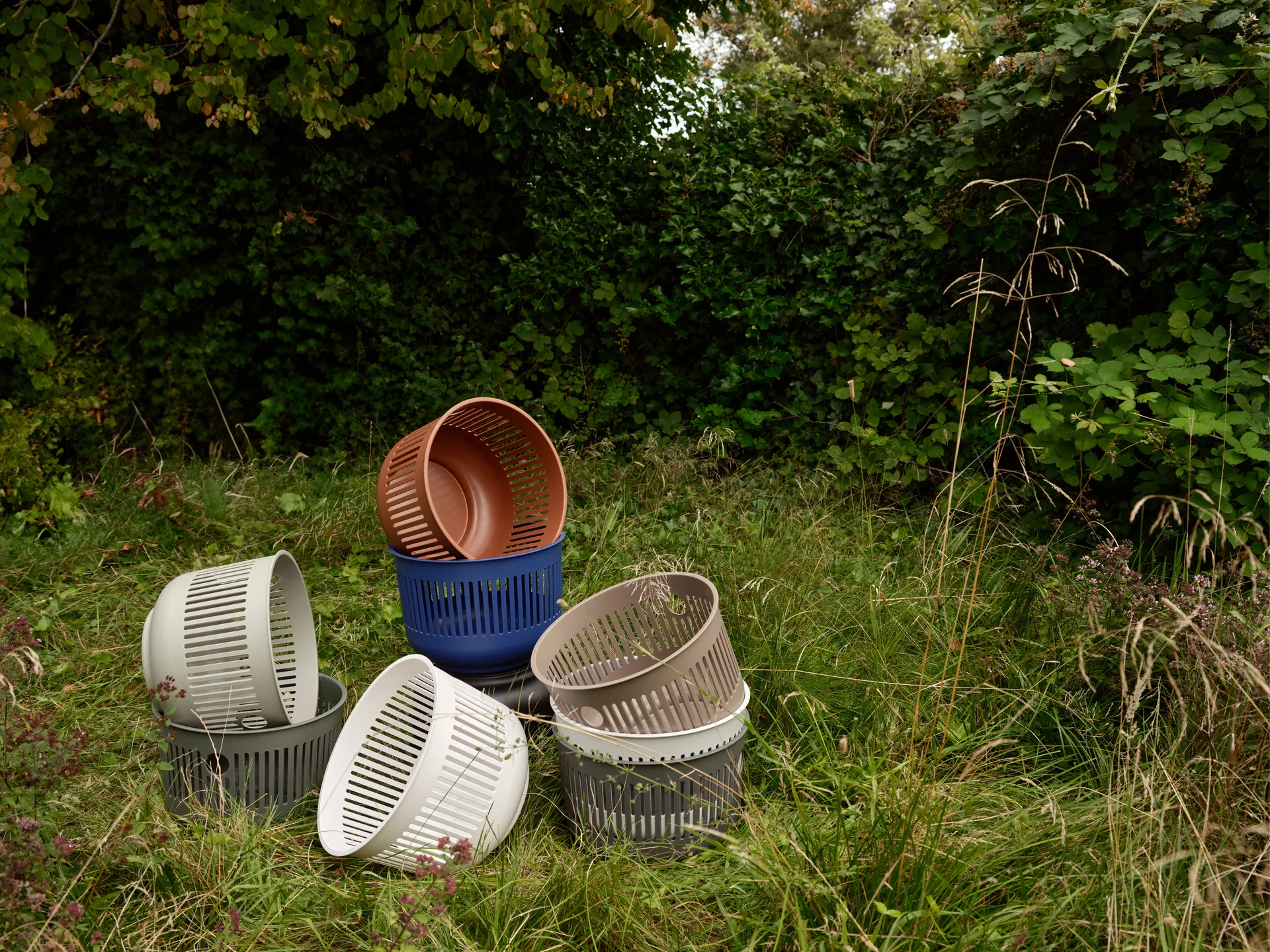 Ume cesto de roupa Ø40x29 cm, Cinza Zone Denmark