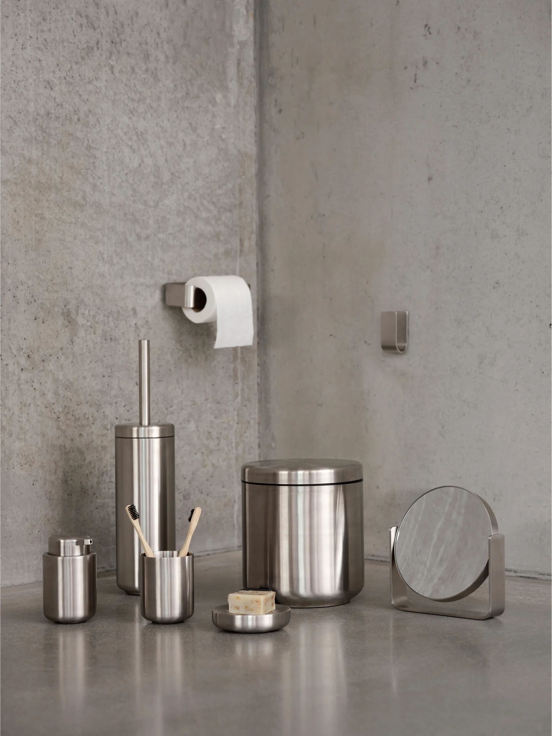 Ume suporte para papel higiênico , Aço Zone Denmark