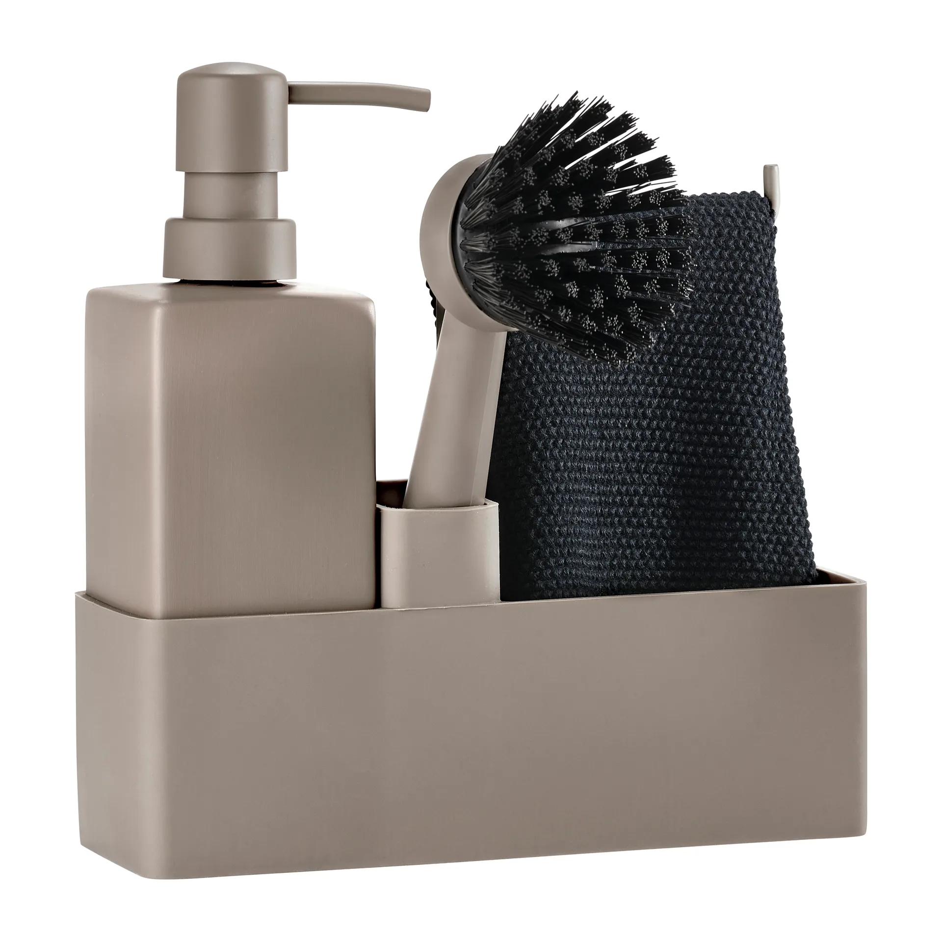 Zone Denmark conjunto de louço com pano, Taupe Zone Denmark