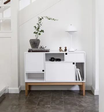 Armário Citti 6x3 - Branco, estrutura em carvalho mate lacado - Zweed