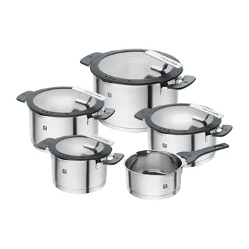 Caçarola Zwilling Simplify, conjunto de 5 peças - Prateado - Zwilling
