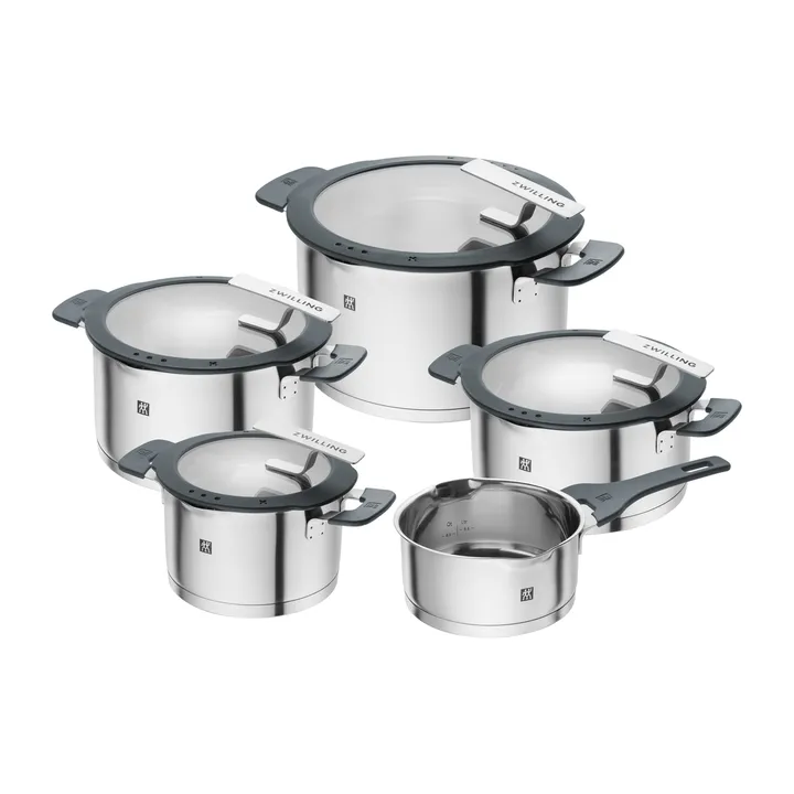 Caçarola Zwilling Simplify, conjunto de 5 peças - Prateado - Zwilling