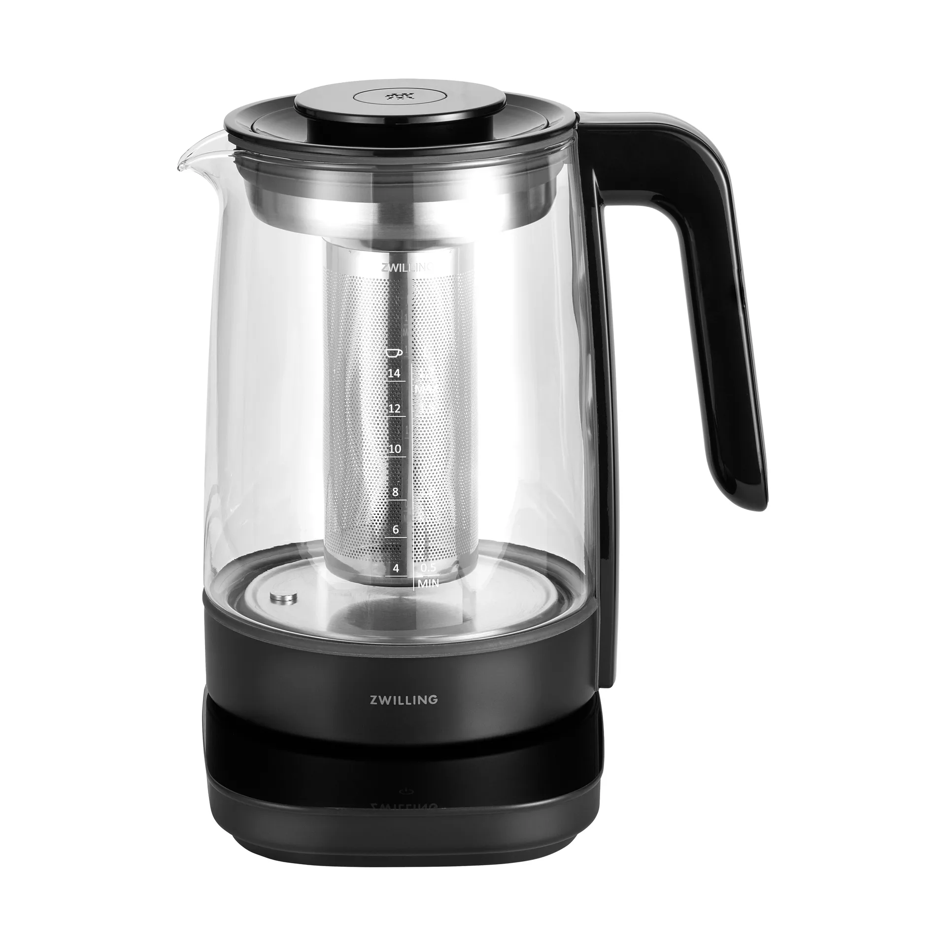 Chaleira elétrica com infusor de chá Zwilling 1,7 L, Preto Zwilling