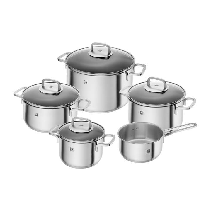 Conjunto de 5 caçarolas Zwilling Cube, Aço inoxidável-transparente  Zwilling