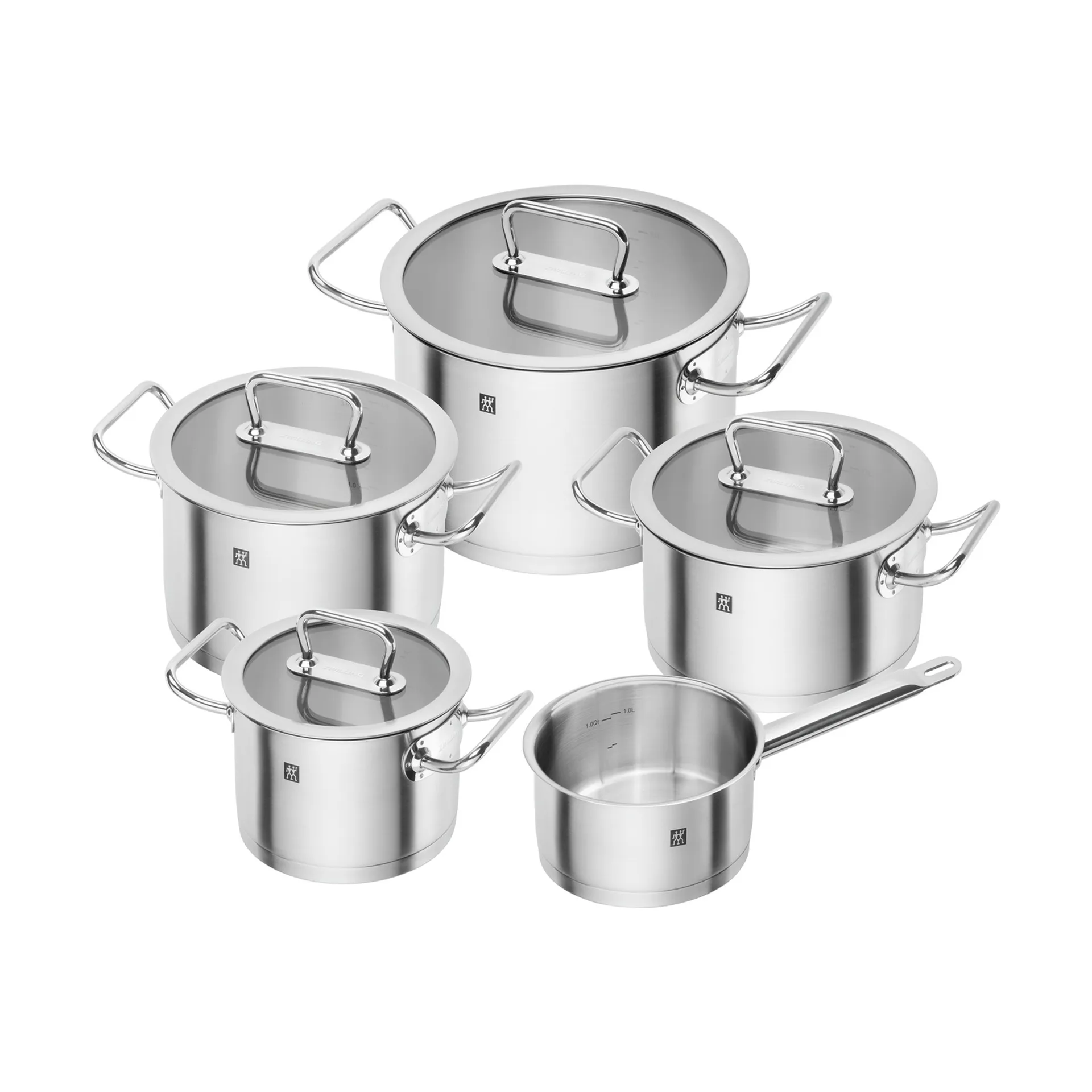 Conjunto de tachos e panelas Zwilling Pro, 5 peças Zwilling