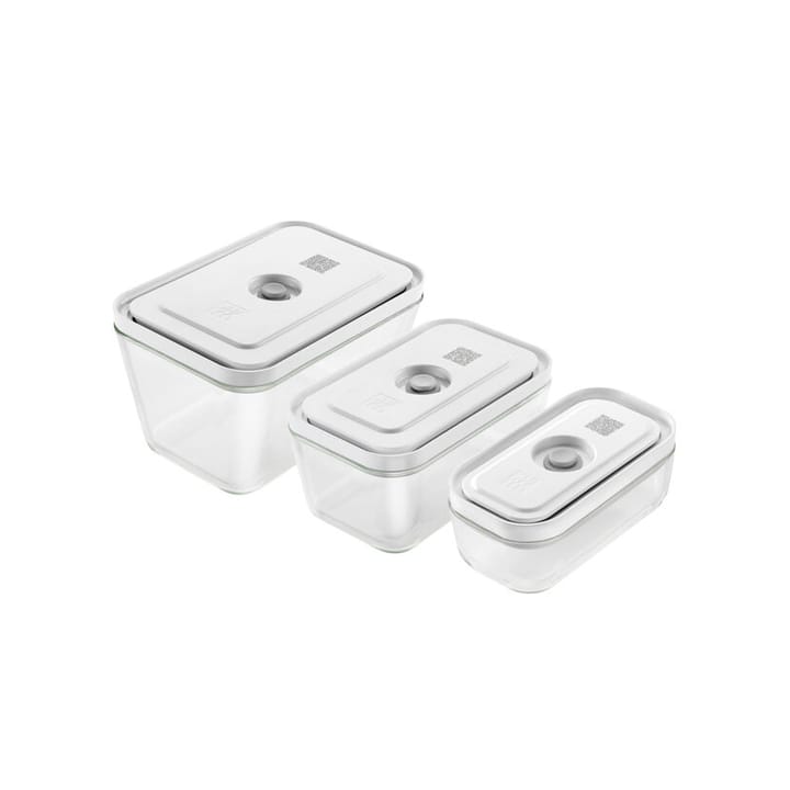 Fresh & save caixa de almoço a vácuo 3 peças - Vidro borossilicato - Zwilling