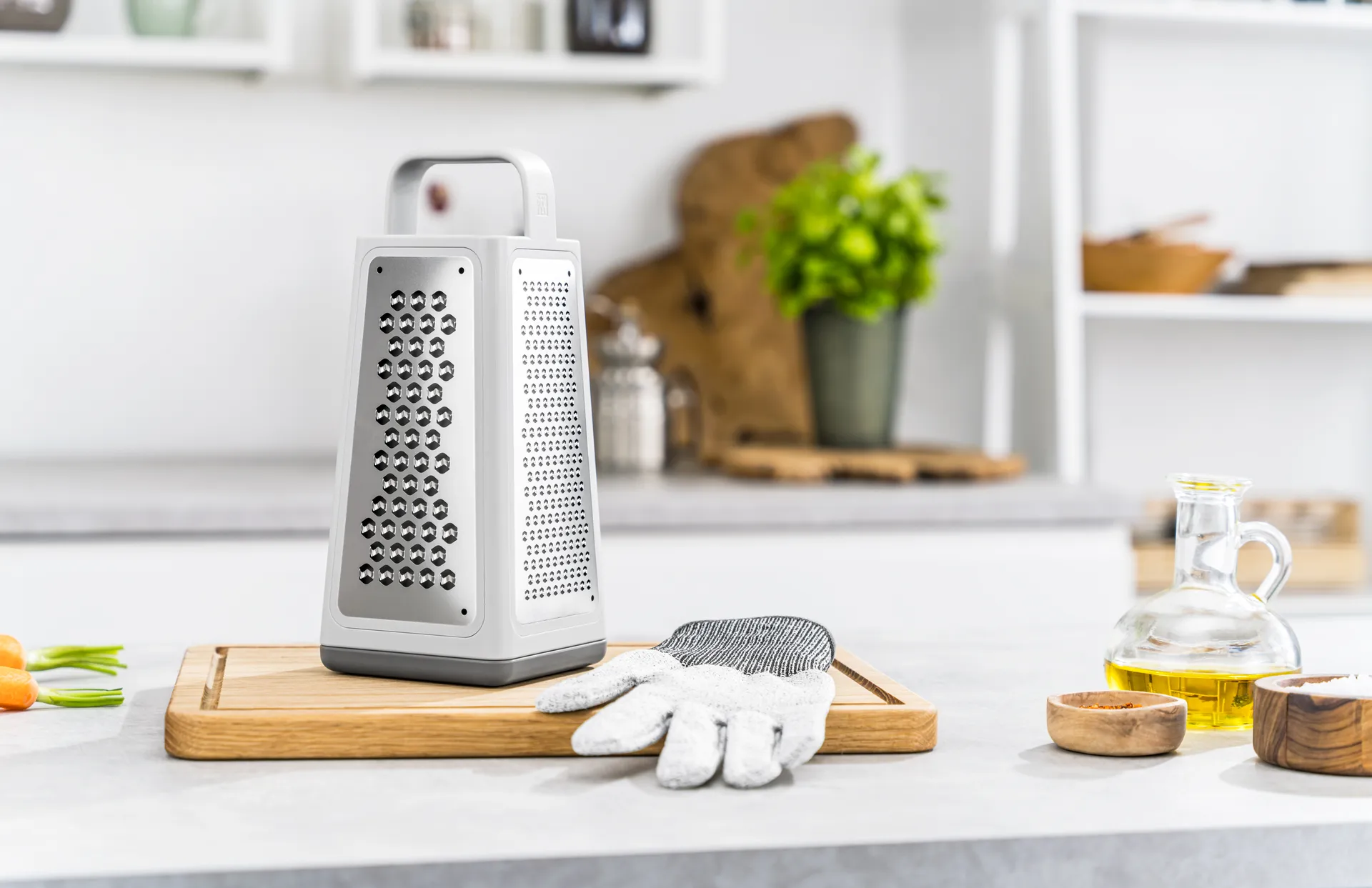 Onesize luva de proteção Zwilling., Cinza Zwilling