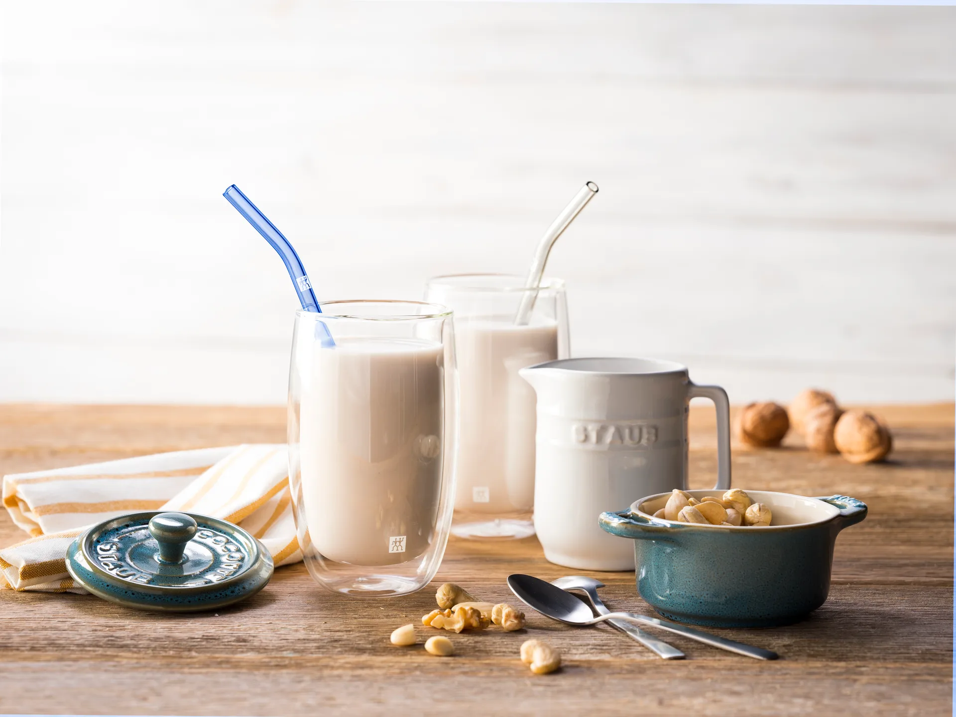 Palhinhas com dobra Zwilling Sorrento, conjunto de 4, Clear Zwilling